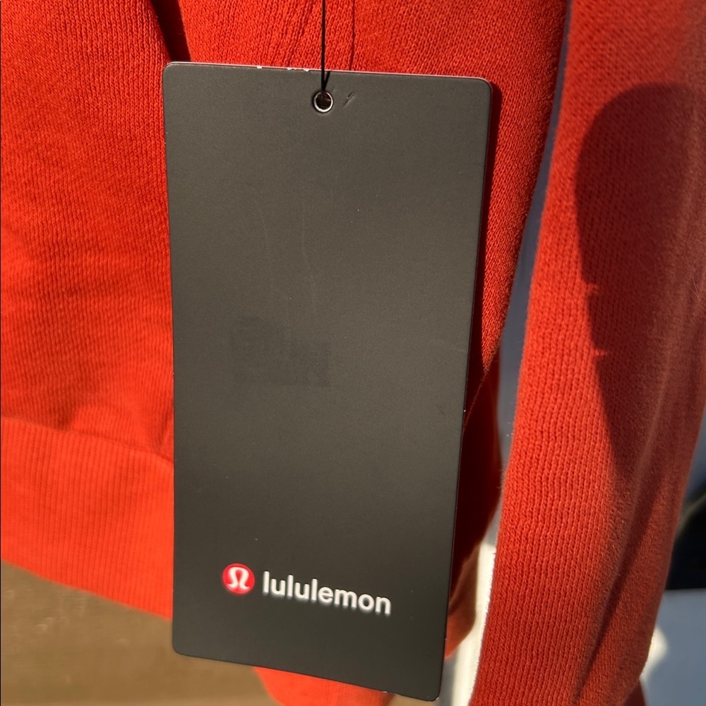 Lululemon Steady State Pullover Hoodie ATRU Autumn Rust NWT Size L Unisex Fall - Picture 3 of 17
